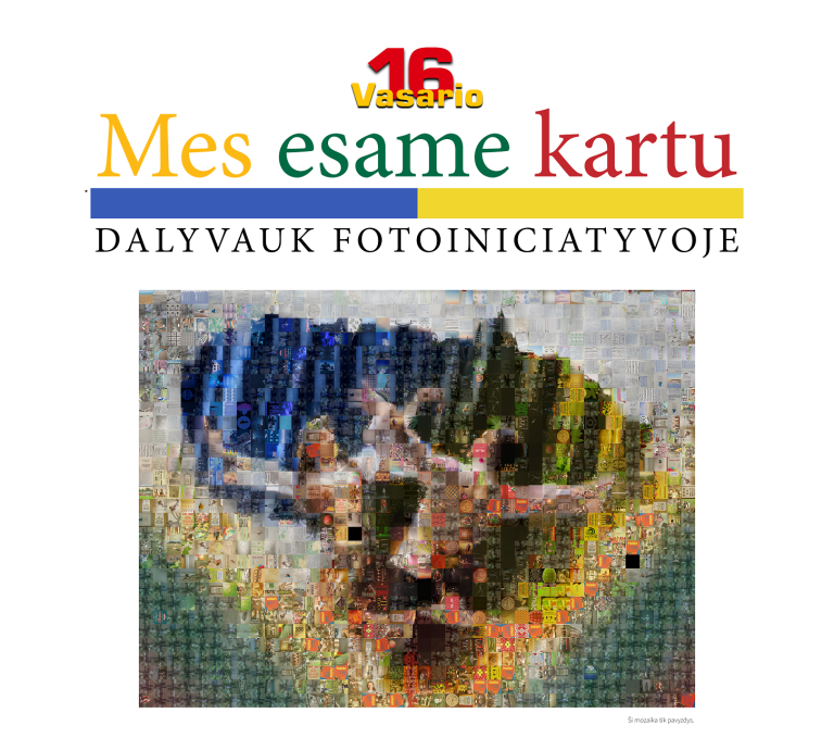 Fotografijų iniciatyvą „Mes esame kartu“