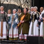 Dainų šventės žygis per Lietuvą pražygiavo Anykščius