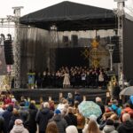 Dainų šventės žygis per Lietuvą pražygiavo Anykščius