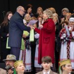 Dainų šventės žygis per Lietuvą pražygiavo Anykščius