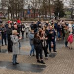 Dainų šventės žygis per Lietuvą pražygiavo Anykščius