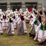 Dainų šventės žygis per Lietuvą pražygiavo Anykščius