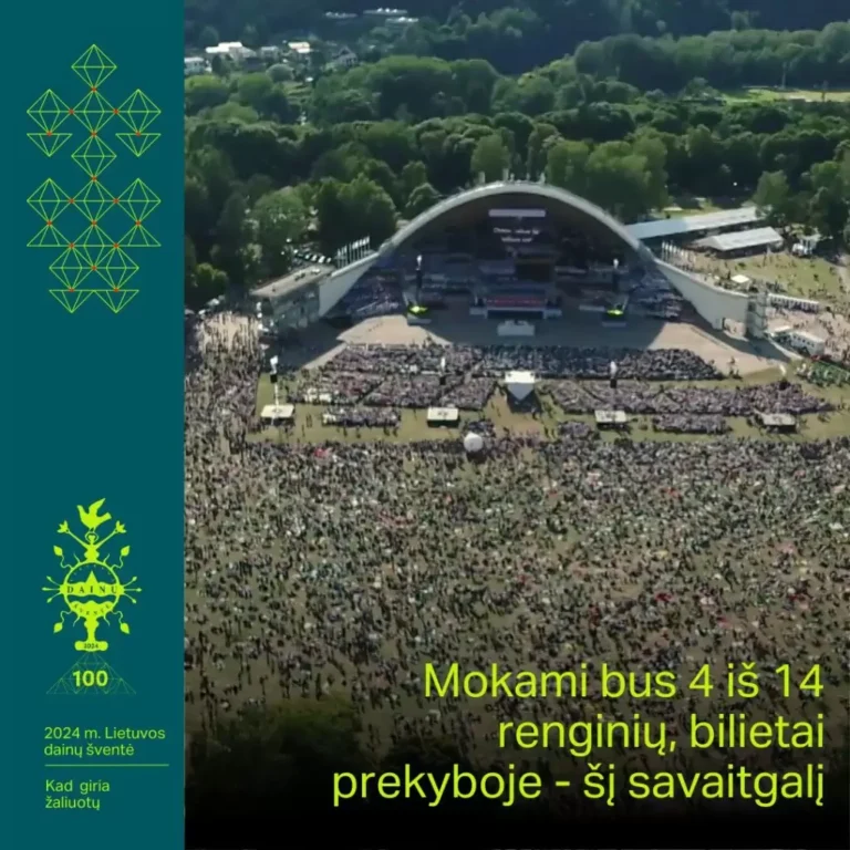 Mokami bus keturi iš 14-os Dainų šventės renginių, prekyba bilietais prasidės savaitgalį