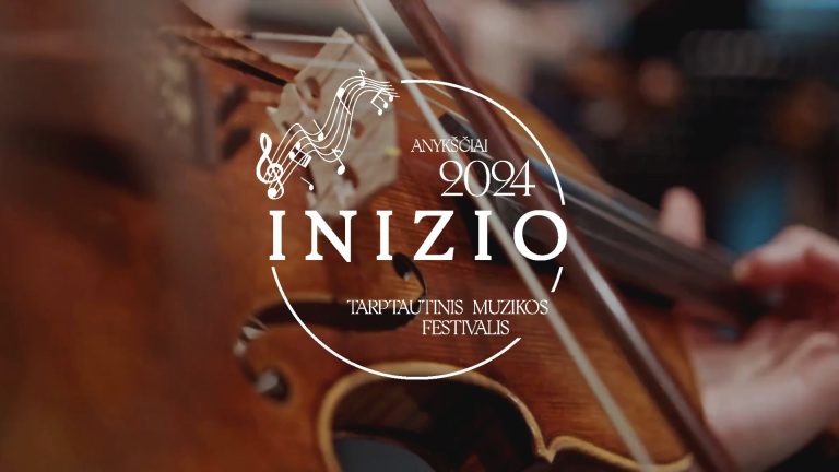 Tarptautinis muzikos festivalis „Inizio“ 2024 m. Anykščiuose:  Startas jaunų solistų tarptautinei karjerai