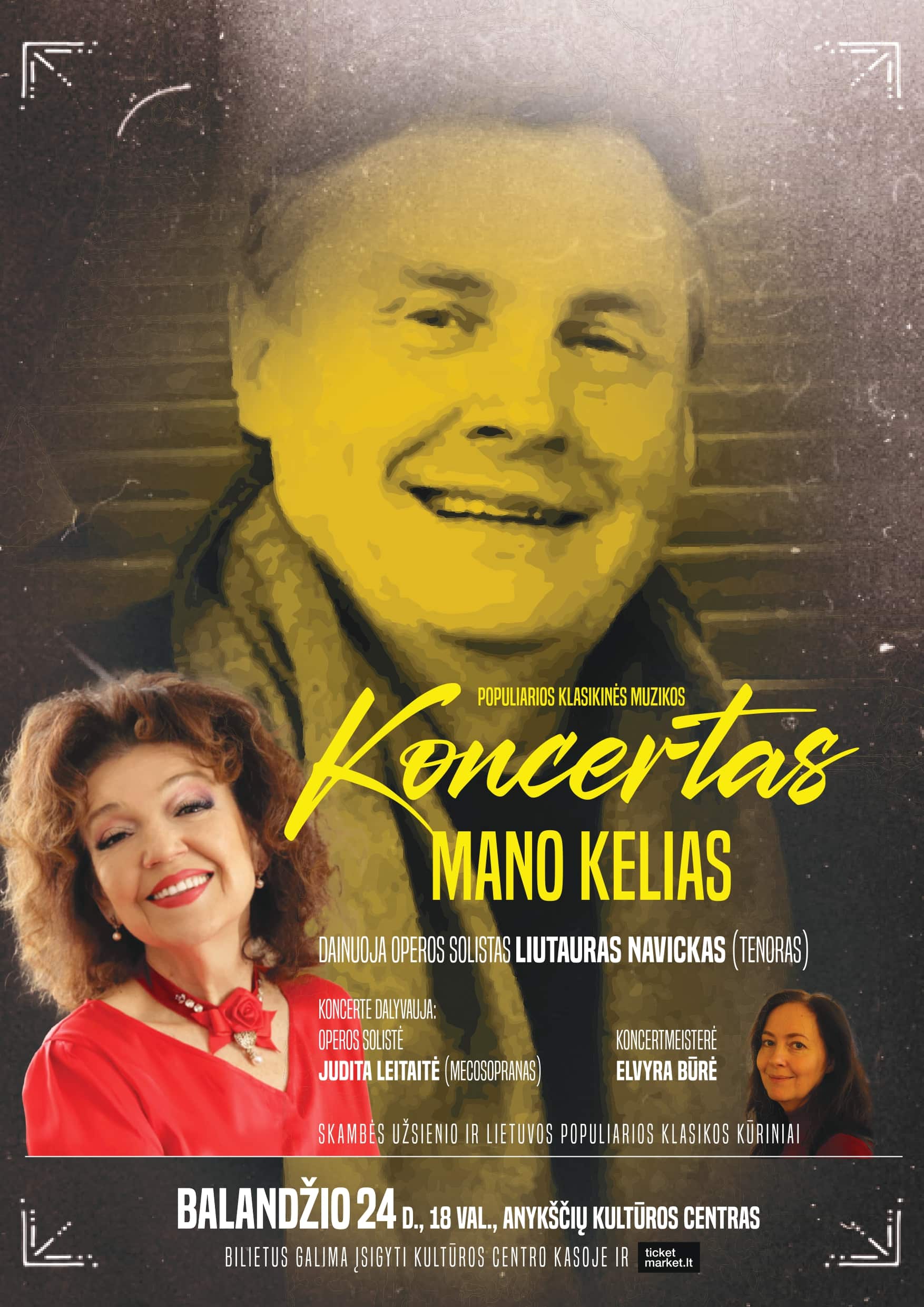 Populiarios klasikinės muzikos koncertas „Mano kelias“