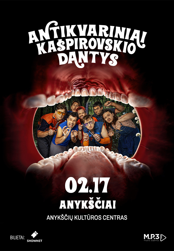 Grupės „Antikvariniai Kašpirovskio dantys“ koncertas