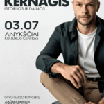 Gyvo garso koncertas „Legenda. Vytautas Kernagis. Istorijos ir dainos“