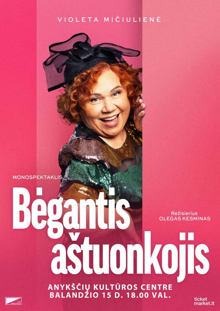 PREMJERA | Monospektaklis „Bėgantis aštuonkojis”