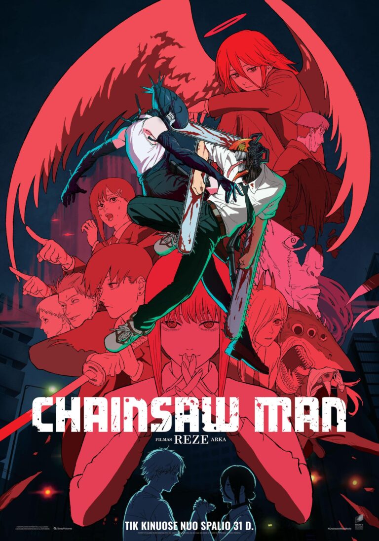 Kino filmas „Chainsaw Man filmas: Reze arka”