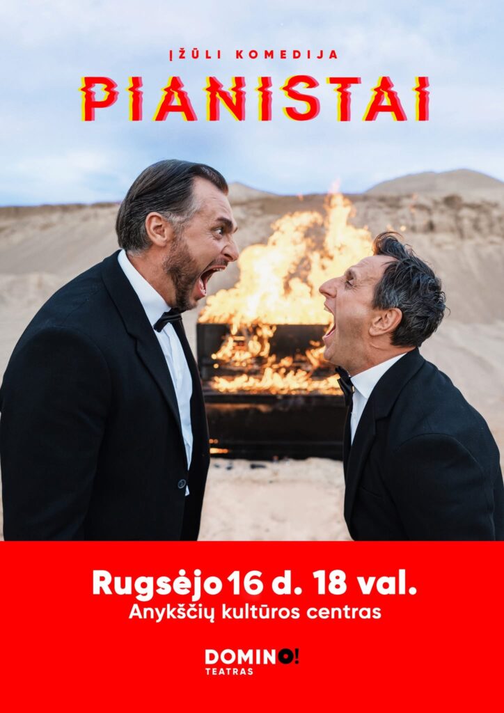 DOMINO teatras | premjera PIANISTAI (Perkelta)