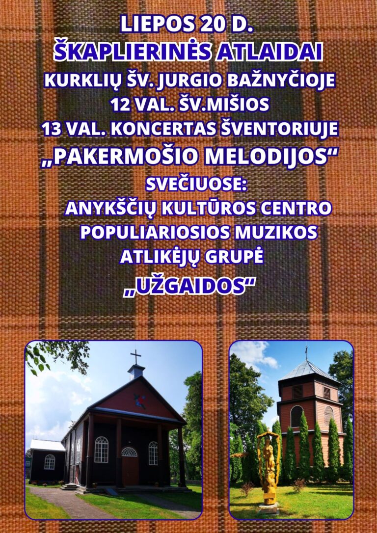 „Pakermošys“ po metinių Škaplierinės atlaidų