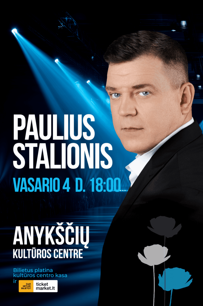 Atlikėjo Pauliaus Stalionio koncertas