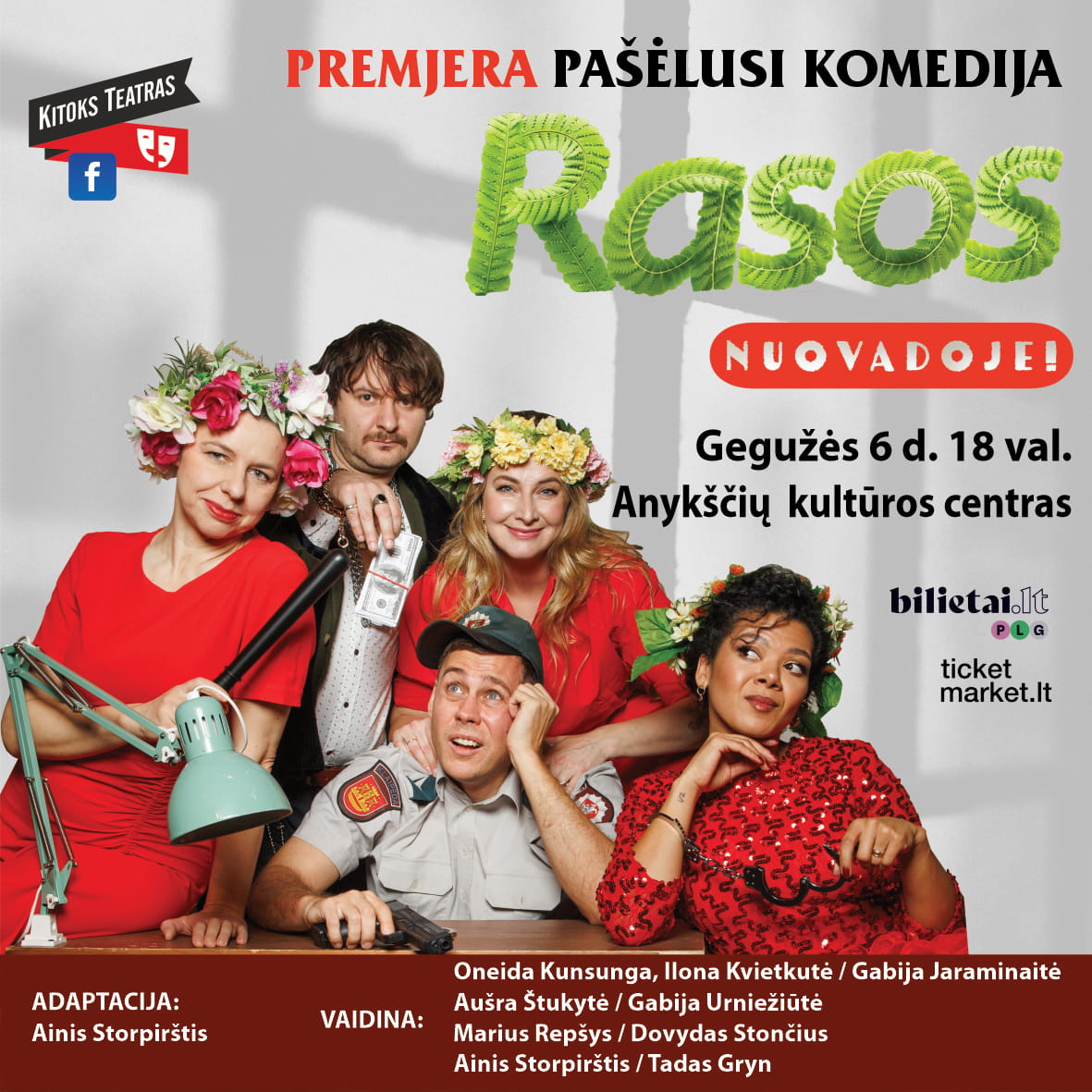 Pašėlusi komedija. Rasos nuovadoje