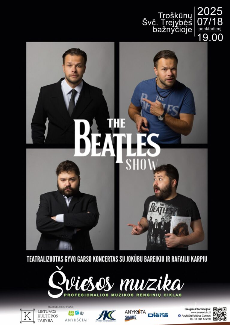 Teatralizuotas gyvo garso koncertas su Jokūbu Bareikiu ir Rafailu Karpiu