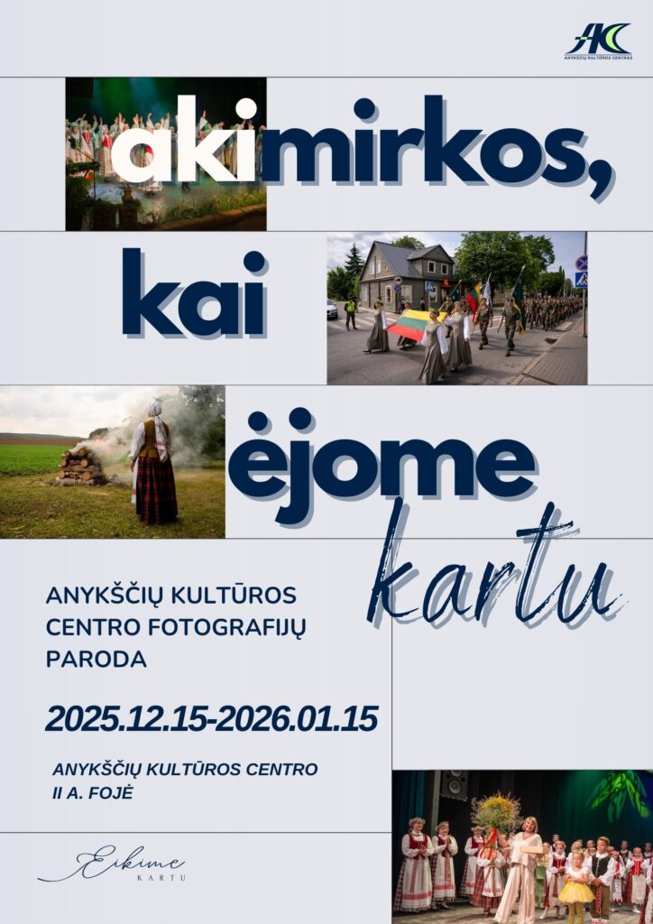 Paroda ,,Akimirkos, kai ėjome kartu” 