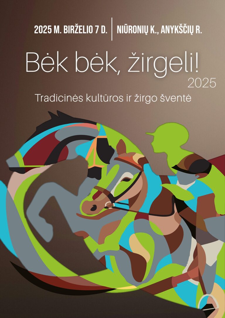 Tradicinės kultūros ir žirgo šventė ,,Bėk bėk, žirgeli!” 2025