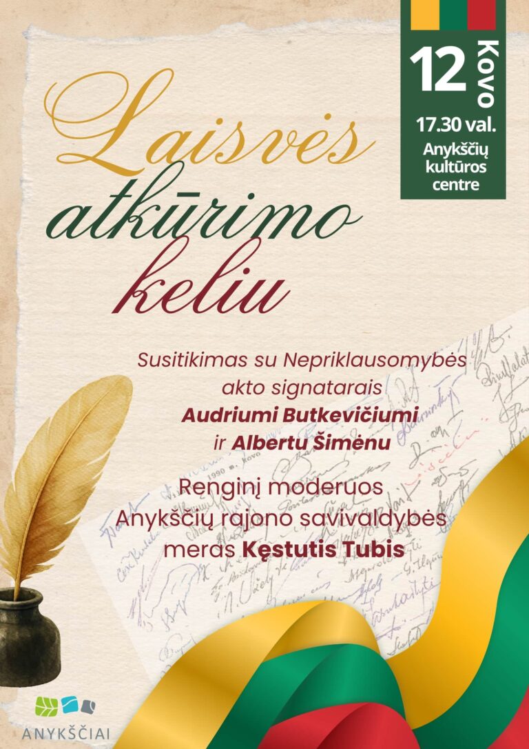 Susitikimas su nepriklausomybės akto signatarais ,,Laisvės atkūrimo keliu“