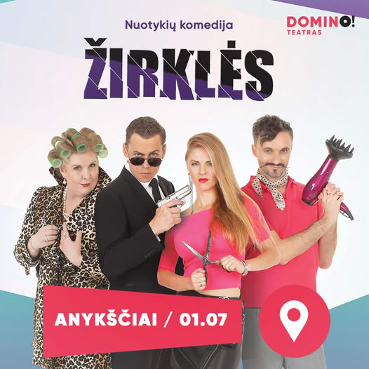 Spektaklis ,,Žirklės”