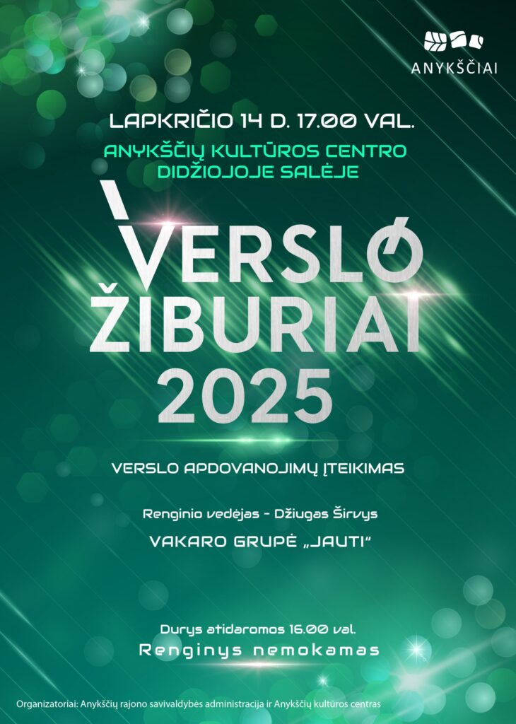 Verslo apdovanojimų įteikimas „Verslo žiburiai 2025“